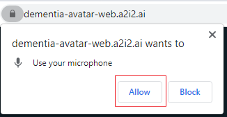 Allow Microphone